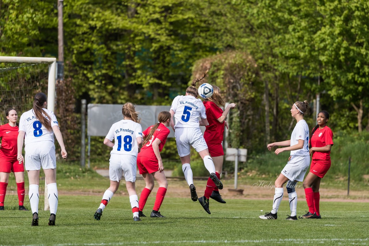 Bild 221 - wBJ VfL Pinneberg - Eimsbuettel : Ergebnis: 6:2